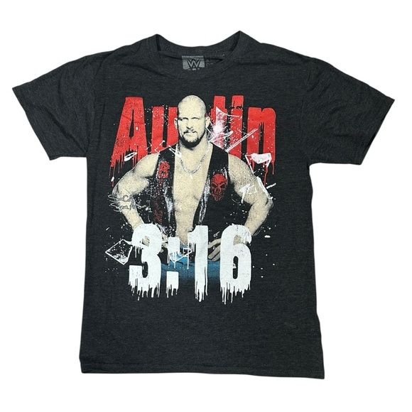 Austin 3:16 Graphic T-Shirt - Black - Picture 1 of 2